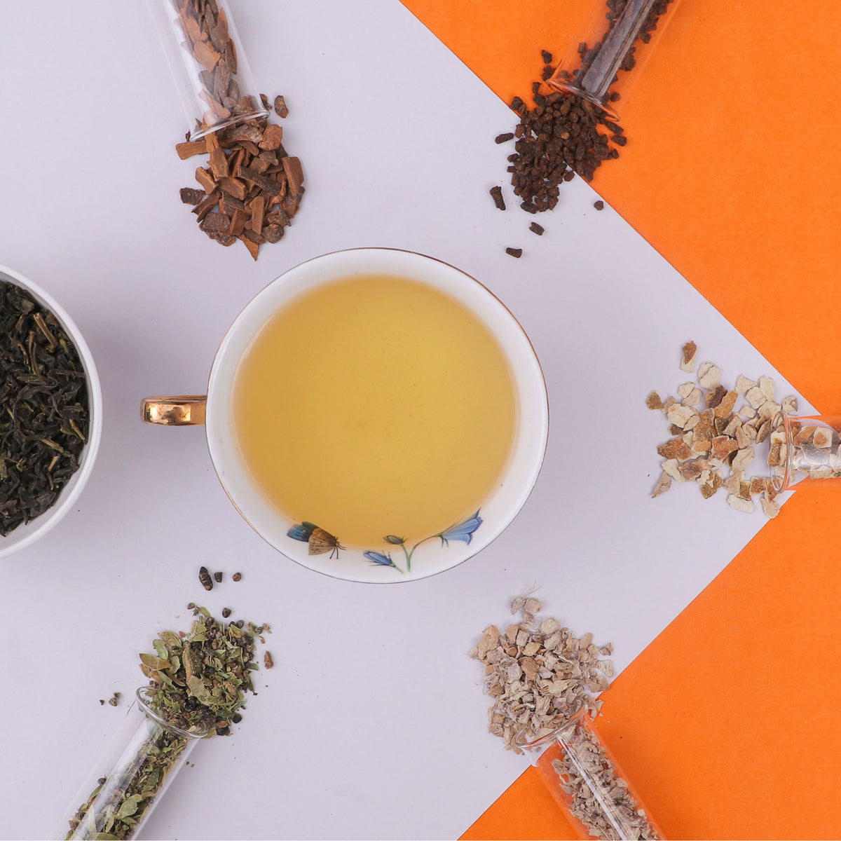 Organic Kashmiri Kahwa Green Tea for Cholesterol & Weight Loss theteatrove