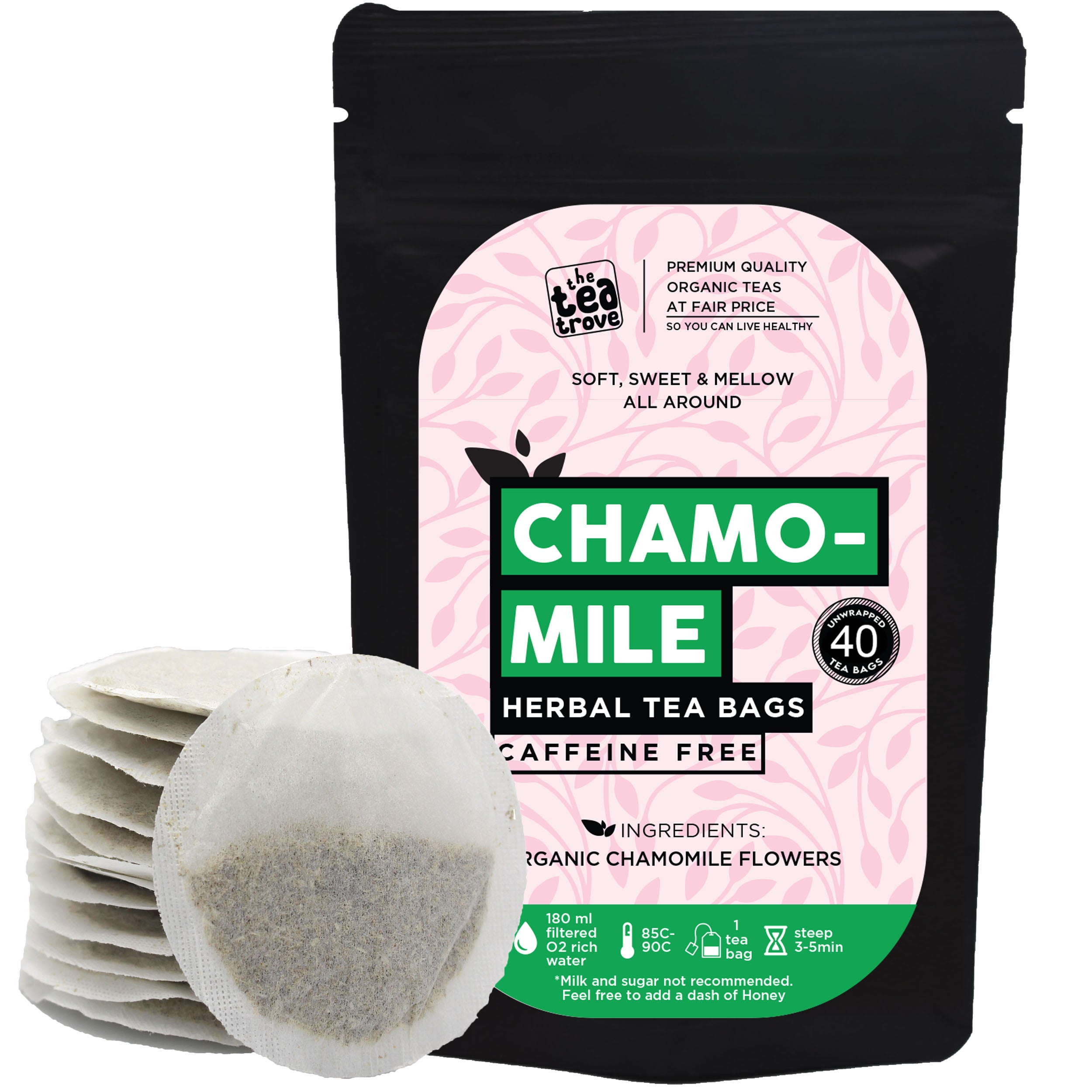 Chamomile Green Tea  10 Tea Bags  Assamica Agro