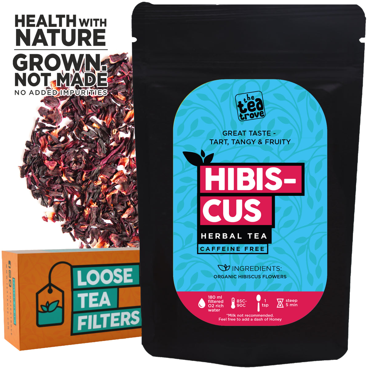 Hibiscus Tea Organic for Blood Pressure Control and weight loss ...